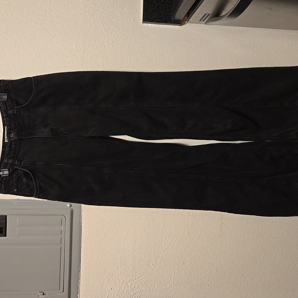 We The Free Wallflower Flare Jeans, Black, Size 29